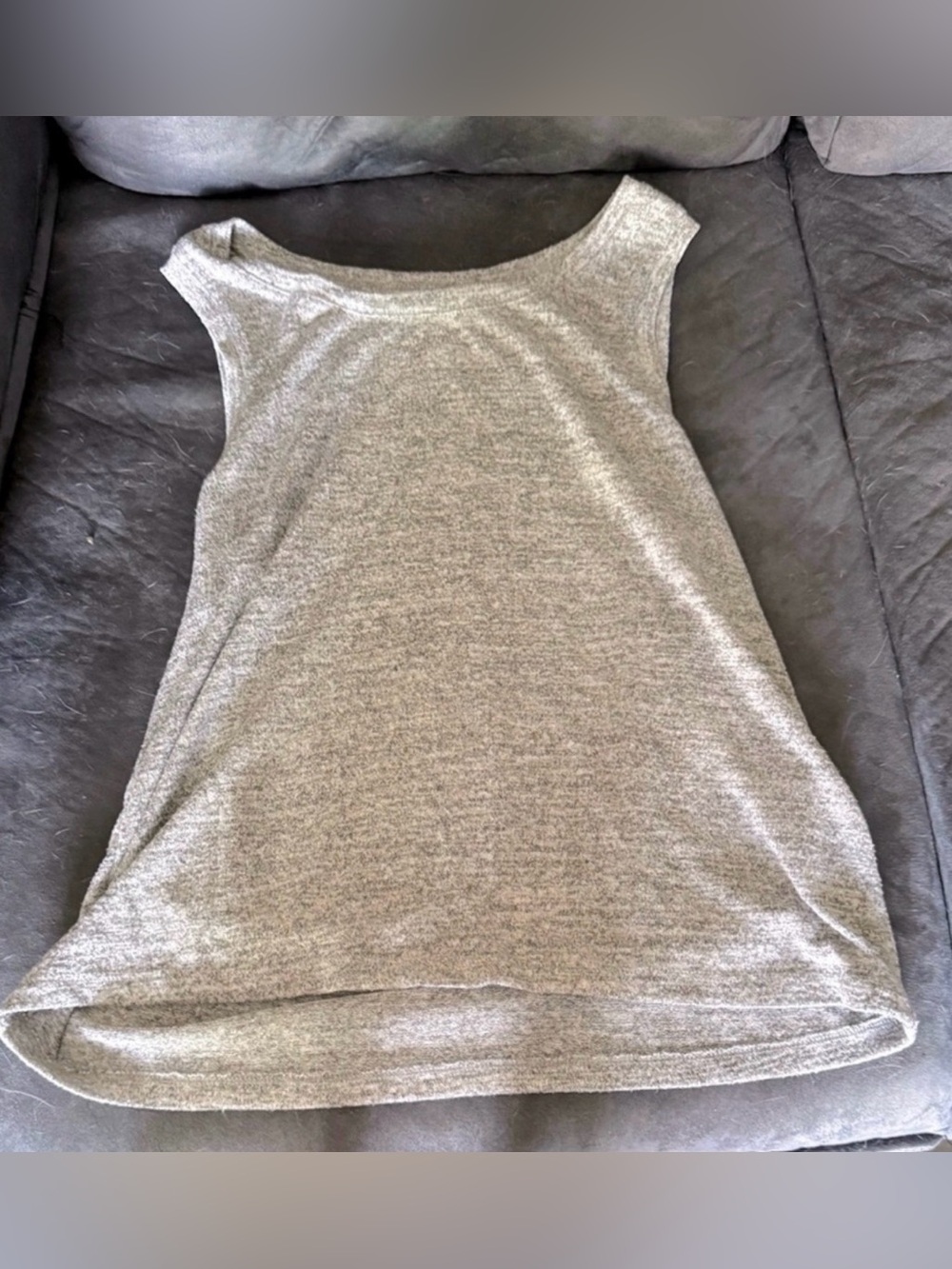 Aritzia Wilfred Heather Gray Tank Top Size XXS